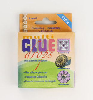 Multi Glue Dots &ndash; 4mm &ndash; 110pcs
