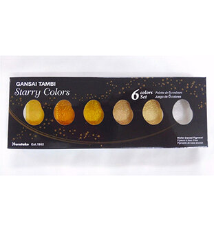 Gansai Tambi Starry Colors, 6 Colors set