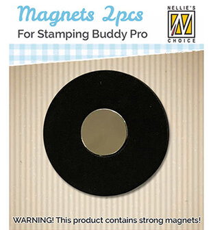 STBM001 - Nellie Snellen - Magnets voor Stamping buddy  pro - 2pcs