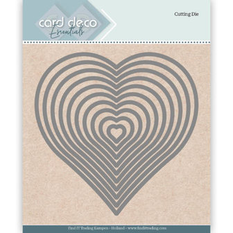 CDECD0024 Card Deco Essentials Cutting Dies Heart