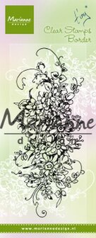 Marianne D Clear Stamps Tiny&#039;s border - Boeket TC0872 132x57mm