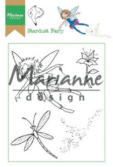 Marianne Design Clear Stamp Hetty&#039;s Stardust Fairy HT1644 15,5 x 10,5 cm