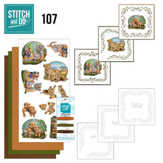 Stitch and Do 107 Wild Animals