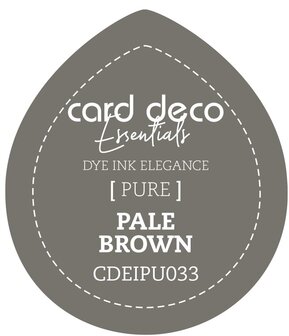 Card Deco Essentials Fade-Resistant Dye Ink Pale Brown