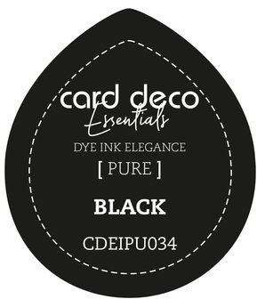 Card Deco Essentials Fade-Resistant Dye Ink Black