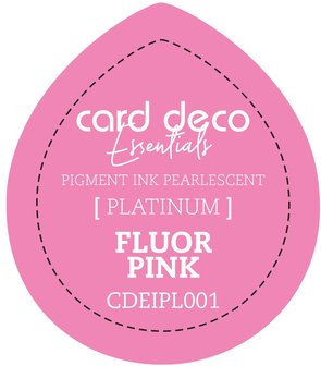 Card Deco Essentials Fast-Drying Pigment Ink Pearlescent Fluor Pink