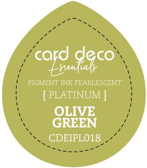 Card Deco Essentials Fast-Drying Pigment Ink Pearlescent Olive Green