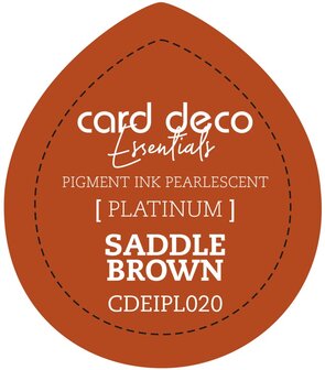 Card Deco Essentials Fast-Drying Pigment Ink Pearlescent Saddle Brown