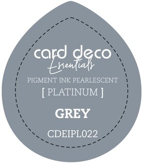 Card Deco Essentials Fast-Drying Pigment Ink Pearlescent Grey