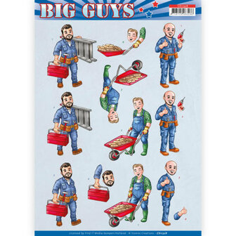 CD11328 3D Knipvel - Yvonne Creations- Big Guys - Repairs