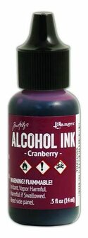 Ranger Alcohol Ink 15 ml - cranberry TIM21995 Tim Holz