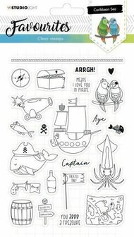 Studio Light Clearstempel A5 Favourites nr 384 STAMPSL384