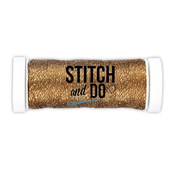 Bronze Sparkles Thread Stitch and Do - 120 meter