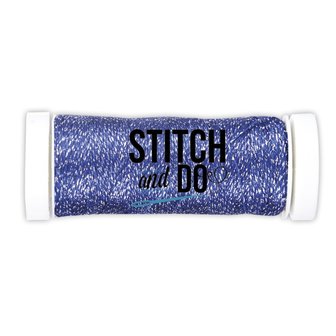 Cobalt Sparkles Thread Stitch and Do - 120 meter