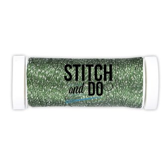 Forest Green Sparkles Thread Stitch and Do - 120 meter