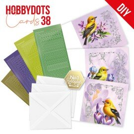 DODOPP038 Hobbydots Cards 38 - Spring Birds