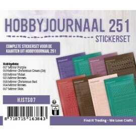 HJSTS07 Stickerset Hobbyjournaal 251