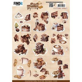 CD12434 3D Cutting Sheet - Berries Beauties - Sweet Moments - Mini