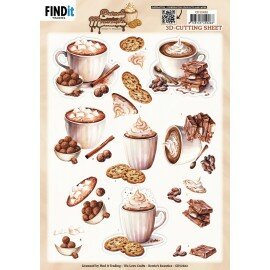 CD12432 3D Cutting Sheet - Berries Beauties - Sweet Moments - Cookie Delights