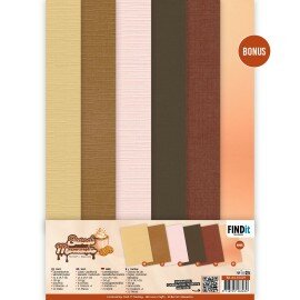 BB-A4-10029 Linen Cardstock Pack - Berries Beauties - Sweet Moments - A4