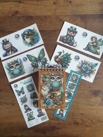 003 Fairybells 3-D setje Steampunk