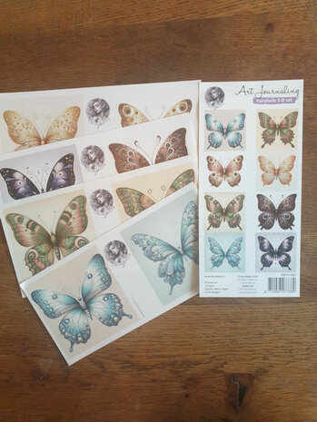 005 Fairybells 3-D setje Vlinders