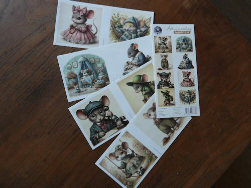 007 Fairybells 3-D setje Muizen 1