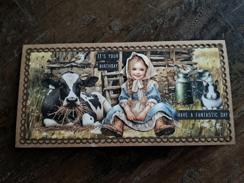 019 Fairybells 3-D setje Boerderij