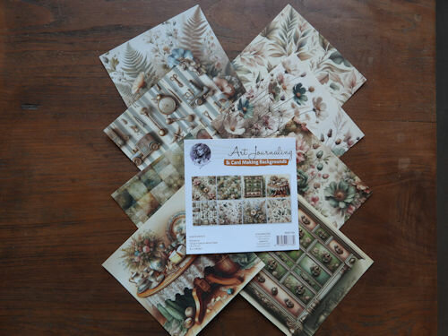 006 Fairybells Art Journaling & Card Making Backgrounds Set Muizen