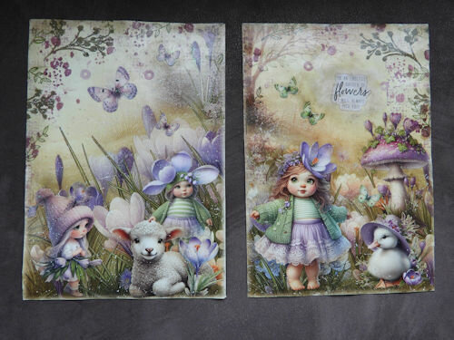 002 Fairybells Art Journaling Set A4 - Voorjaar