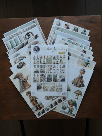 003 Fairybells Art Journaling Set A4 - Zomer