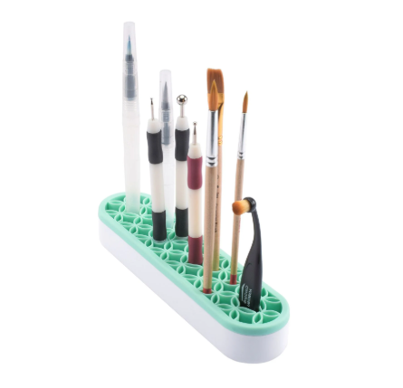 BUHO001 Nellie&lsquo;s Choice &bull; Mixed Media Tools Brush Holder Light Blue