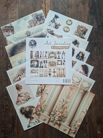 022 Fairybells Art Journaling & Card Making Set A Paris