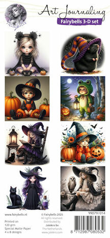 014 Fairybells 3-D setje Heksen