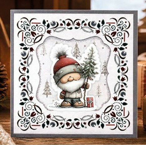 Stickerset Hobbyjournaal 258 - Berries Beauties - Whimsical Christmas - Festive Forest