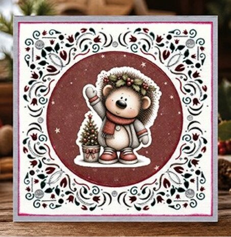 Stickerset Hobbyjournaal 258 - Berries Beauties - Whimsical Christmas - Festive Forest