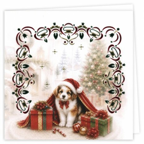 Hobbydots Cards 49 - Merry Pawmess