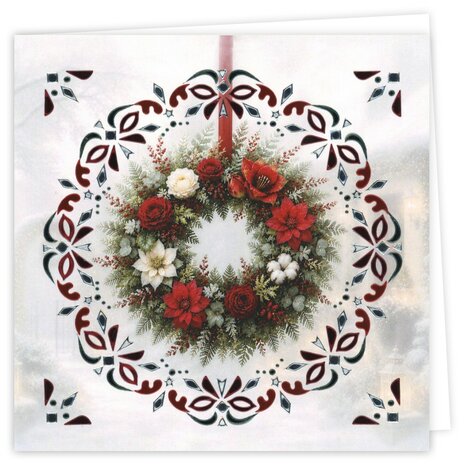 Hobbydots Cards 50 - Christmas Bouquet