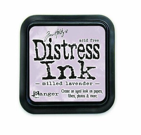 Ranger Tim Holtz Distress Ink Milled Lavender detail