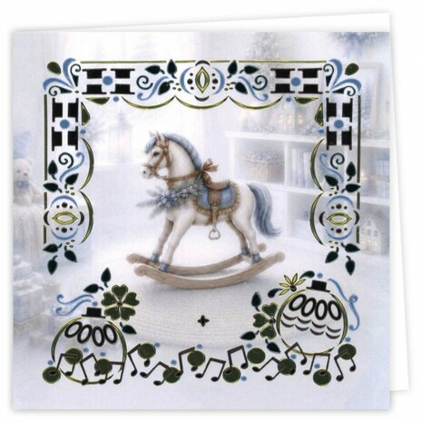 Hobbydots Cards met creatieve kerstmotieven om zelf feestelijke kaarten te maken.