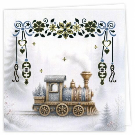 Hobbydots Cards met creatieve kerstmotieven om zelf feestelijke kaarten te maken.