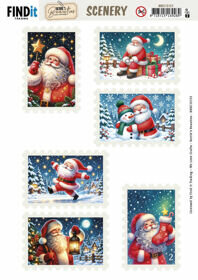 Tafereel-uitdrukvel &ndash; Berries Beauties &ndash; 10152 &ndash; Kerststempels 3