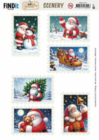 Tafereel-uitdrukvel &ndash; Berries Beauties &ndash; 10153 &ndash; Kerststempels 4