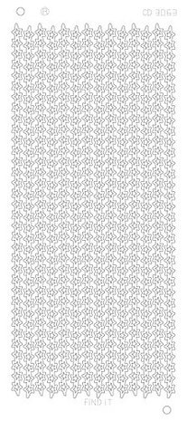 Stickervel 3063 CD Star Lines Platinum