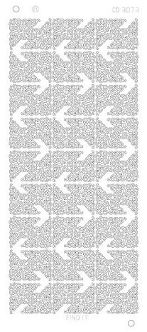 Stickervel 3073 CD Classic Corners Platinum