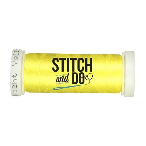 Stitch & Do 200 m - Borduurgaren - Linnen – Kanariegeel
