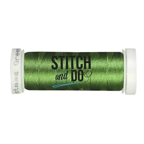 Stitch & Do 200 m - Borduurgaren - Linnen – Kerstgroen