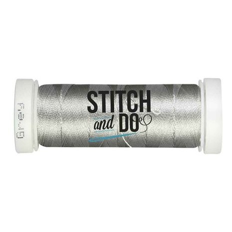 Stitch & Do 200 m - Borduurgaren - Linnen – Grijs