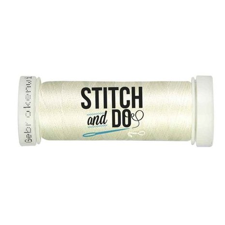 Stitch & Do 200 m - Borduurgaren - Linnen – Gebroken wit