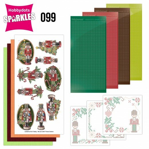 Sparkles Set 99 Yvonne Creations Wonderful Nutcrackers Kaartenhobby.nl